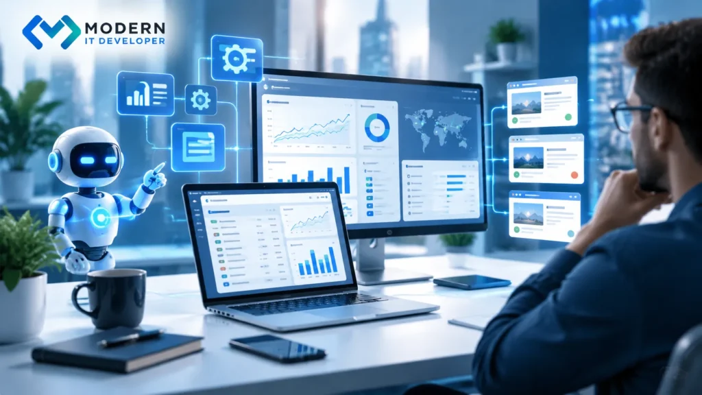 AI technology combined with SEO analytics tools
