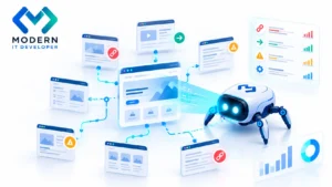 Technical SEO website crawler scanning pages for SEO issues
