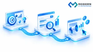 Free digital marketing learning roadmap covering digital marketing, SEO and paid advertising