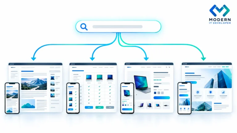 Matching keyword search intent with guides comparisons and product pages