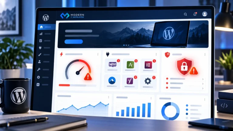 WordPress website problems affecting speed security and performance