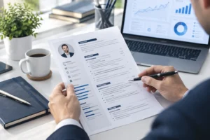 Results Driven Resume Concept